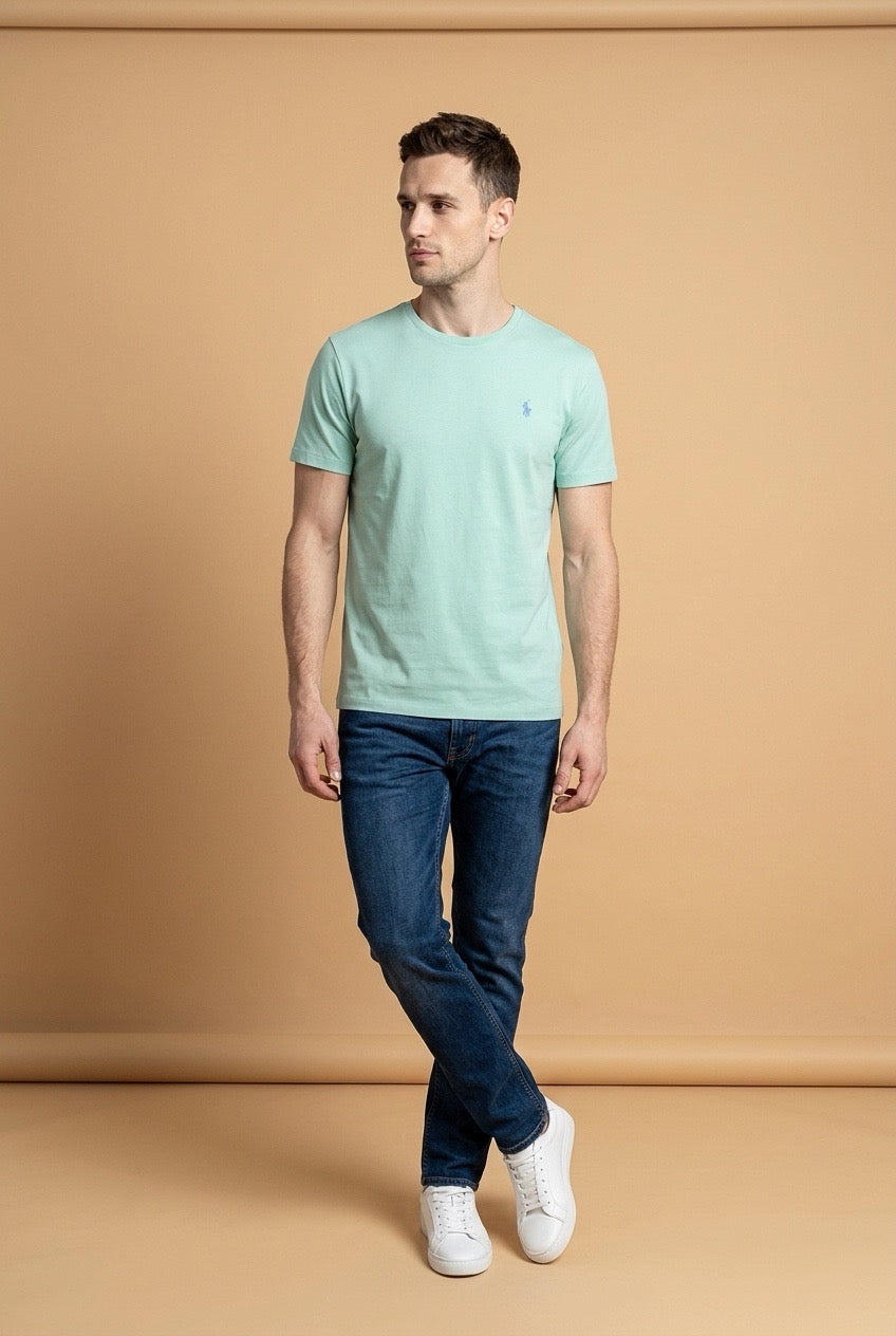 muska-svetlo-plava-majica-kratkih-rukava